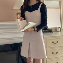 슈가펀 마리 뷔스티에 미니 원피스