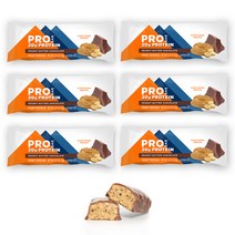 프로바 식물성 프로틴바 피넛버터 초콜릿, 6개, 70g