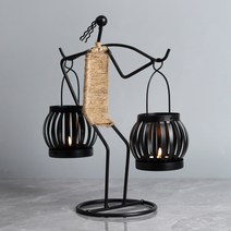 앤썸 라솔 빈티지 인테리어 캔들홀더, AS07