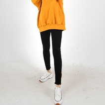 더간지 여성용 스키니핏 베이직 워싱 청바지