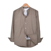 핫코드 남성용 차이나 카라 긴팔 셔츠 HC333