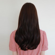 에스홀릭 여성용 연블리 루즈펌 붙임머리 2클립 x 3p + 5클립, 내츄럴블랙, 1세트