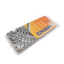 CHAIN 시마노 호환 MTB 로드 싸이클 자전거 체인 10단 F10, 실버, 1개