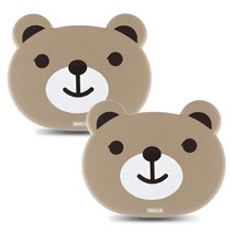 어반카 차량용 캐릭터 멀티 트레이 곰돌이, 2개