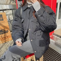 여성용 나그랑 퀼팅 점퍼 JK3730K1B