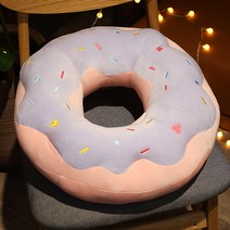[도넛방석파는곳] 뷰넷 도너츠 모양 도넛 방석, 핑크