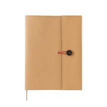 킹짐 KRAFT 파일 노트 커버 A4, 베이지, 1개