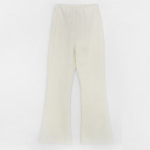 큐니걸스 여성용 절개핀턱 부츠컷 레깅스팬츠