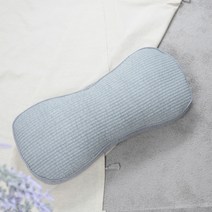 사랑예감 논슬립 라운드 바이오칩 베개, 회색