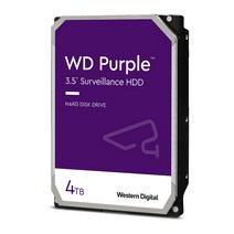 WD PURPLE 4TB HDD WD42PURZ 보안전용 하드디스크
