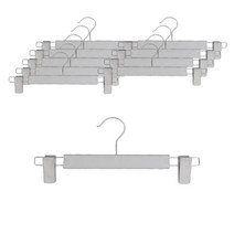브로픽 논슬립 집게형 바지걸이, 10개, 화이트