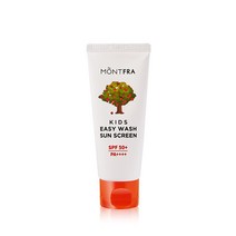 몽프라 키즈 이지워시 선크림 스윗메모리 SPF 50+ + PA++++, 1개, 60ml