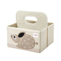 3스프라우츠 기저귀 정리함, 토끼, 1개