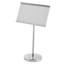 SN 스텐 크리에이티브 명함 거치대 02 15.5cm silver, 1개, 1단