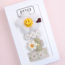 메르시밴드 플로렌스 헤어핀 하프 4종 선물세트