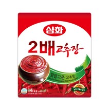 삼화식품 2배 고추장, 14kg, 1개