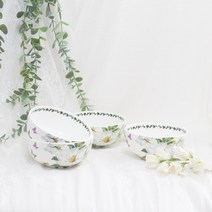 로얄에식스 목련 본차이나 대접, 혼합색상, 4개