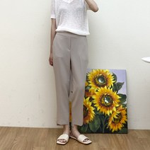 밀스튜디오 여성용 9566 세미 와이드 팬츠 MG7SLD225