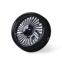808 쿨링에어 차량용 서큘레이터, 808 MINI fan, 블랙