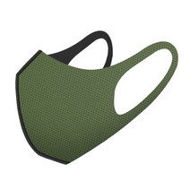 휘마스크 스타핏 패션마스크, 카키블랙