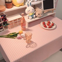 마켓A 파스텔 패턴 리핏 식탁보, TYPE14, 140 x 140 cm