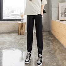 캐주얼 조거 아이스 임산부 트레이닝 팬츠