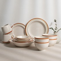 시라쿠스 메이플 2인 신혼 그릇 13p 세트, 1세트, 코지레드, 8종