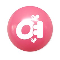 여름성경학교 이니셜 풍선 50p, 여, 3개