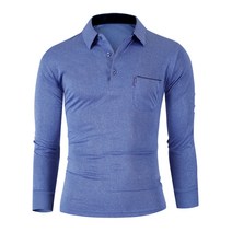 해리슨 남성용 골프웨어 포켓 긴팔 카라티 4805 RMN1003