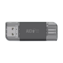 [주말드라이브] AID 아이폰 3 in 1 멀티 OTG USB C타입 라이트닝 플래시 드라이브 M20-064G, 64GB