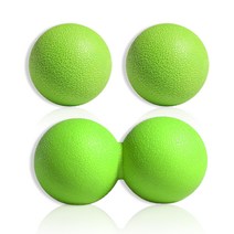 아이엠듀 마사지 싱글볼 2p + 땅콩 더블볼, 그린, 1세트