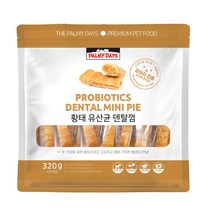 파미데이즈 강아지 유산균 덴탈껌 320g, 황태맛, 1개