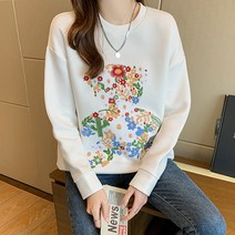 포플러앤씨 시그넌 자수 맨투맨