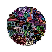 어리마켓 노트북 캐리어 헬맷 꾸미기 팬시 스티커 세트, 5, 1세트