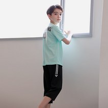 키스포 남아용 데니스올리비에 7부 상하의 세트