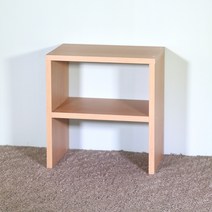 양지가구 양발이 2단 선반, 원색