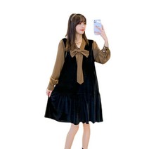 민성컴퍼니 리본셔츠 임산부 드레스