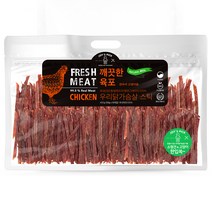 조이스픽 우리닭가슴살 스틱 강아지 육포 400g, 1개, 치킨맛