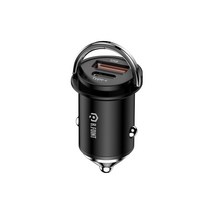 알포인트 C타입 앤 USB 차량용 고속충전 멀티충전기, RF-QPPS45W[RF-015], 블랙