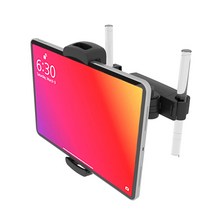 별다섯 차량용 헤드레스트 뒷좌석 핸드폰 태블릿 거치대, 블랙, 1개