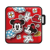 디즈니 스티커 아머 캐리어 버즈 2 / 버즈 프로 / 버즈라이브 케이스, 미니 마우스