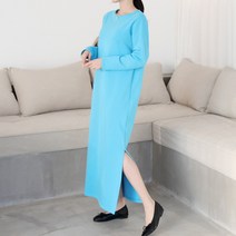 세이스타일 아테네 루즈핏 옆트임 롱원피스