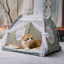 TCR 고양이 텐트 숨숨집, 블루