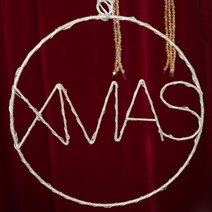 크리스마스 골드 전구 링 트리오너먼트, 혼합색상