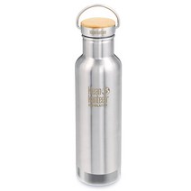 클린켄틴 리플렉트 보온 보냉 보틀 대나무캡, 실버(BS), 592ml
