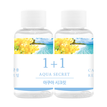 더허브샵 차량용 디퓨져 리필오일 50ml, 아쿠아시크릿, 2개