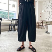 시크폭스 여성용 벌루니 밴딩와이드팬츠