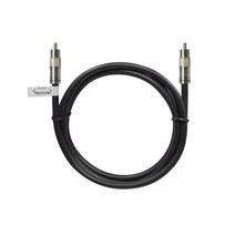 마하링크 디지털 오디오 RCA Coaxial 동축 케이블 블랙 2m, MLZ-CX020