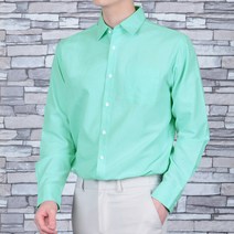 타운클로 남성용 깔끔한 옥스포드 컬러 셔츠