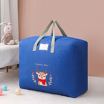 한별나라 캐릭터 어린이집 이불가방 블루 대형, 1개